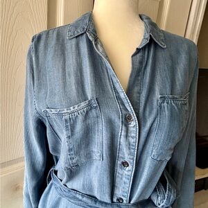 NWT velvet heart ladies long sleeve shirt dress,